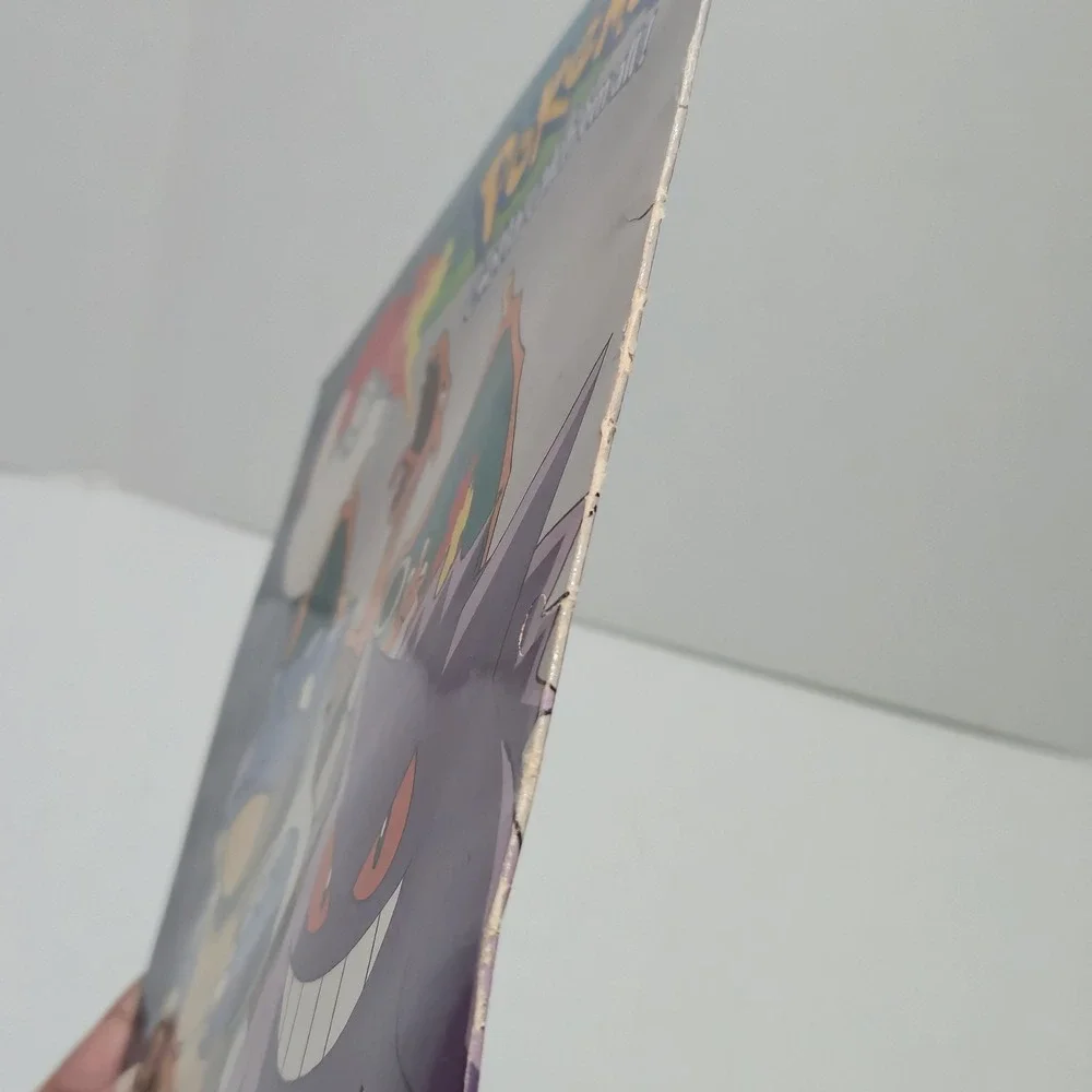 Vintage 1999 Pokemon Gotta Catch 'Em All School Folder Gengar Blastoise Nintendo